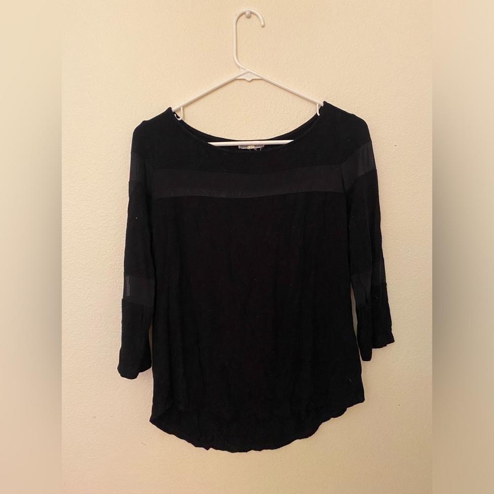 Black Long Sleeve Shirt